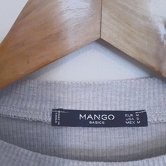 Mango Basics Flared Sleeve Top - Picture 2 of 2